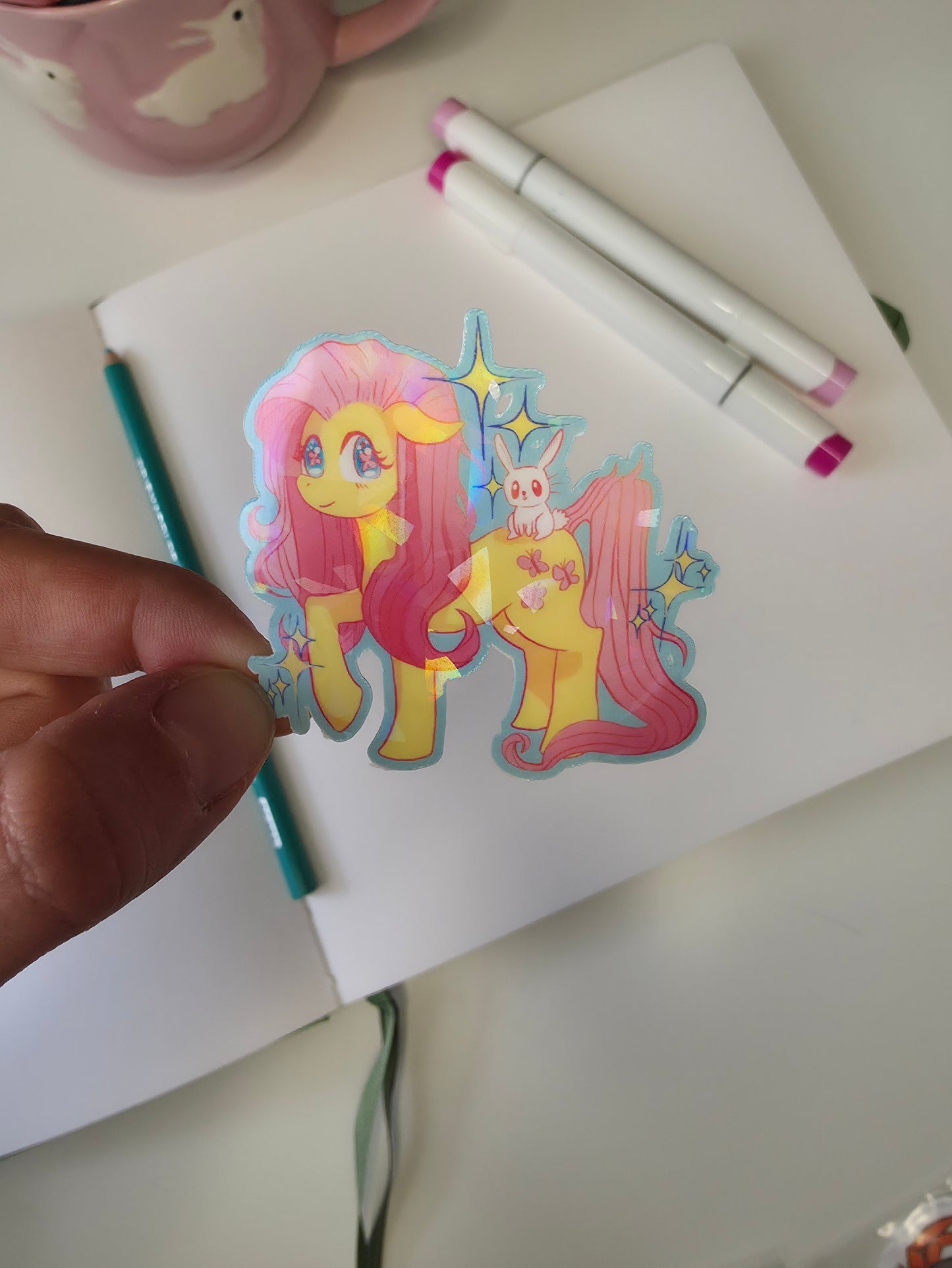 Flutteryshy sticker