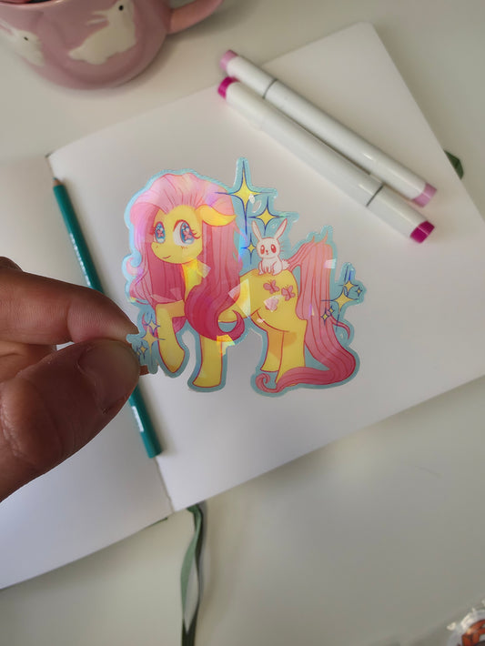 Flutteryshy sticker